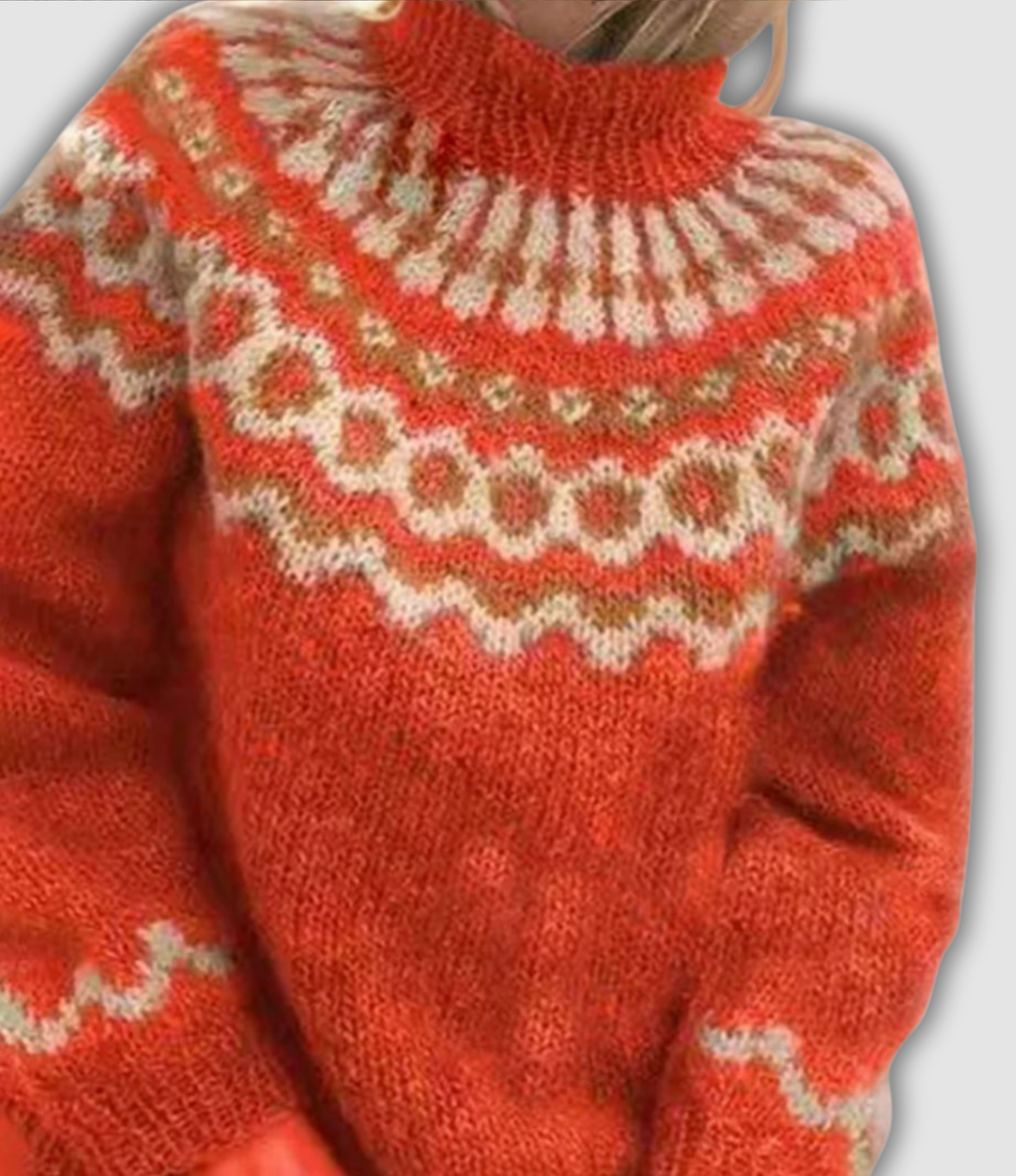 THE SERAPHINE | RETRO TURTLENECK SWEATER