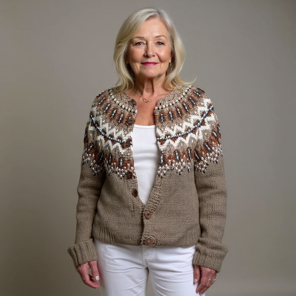 Adeline – Handcrafted Vintage Cardigan