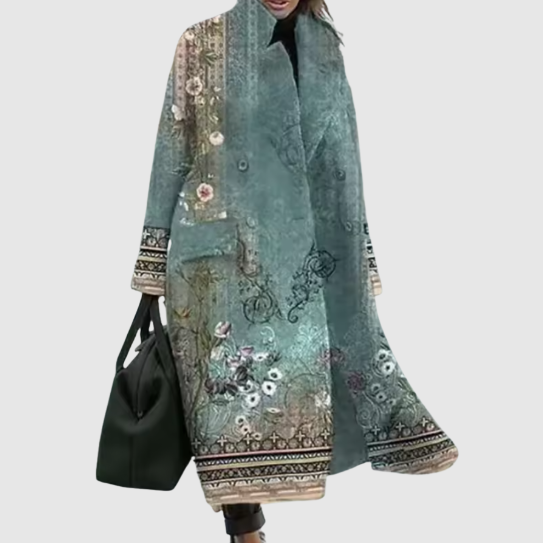 Florence | Botanical Garden Wool Coat