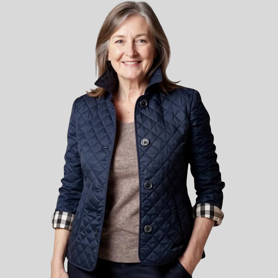 ANIS | COLLARED QUILT JACKET