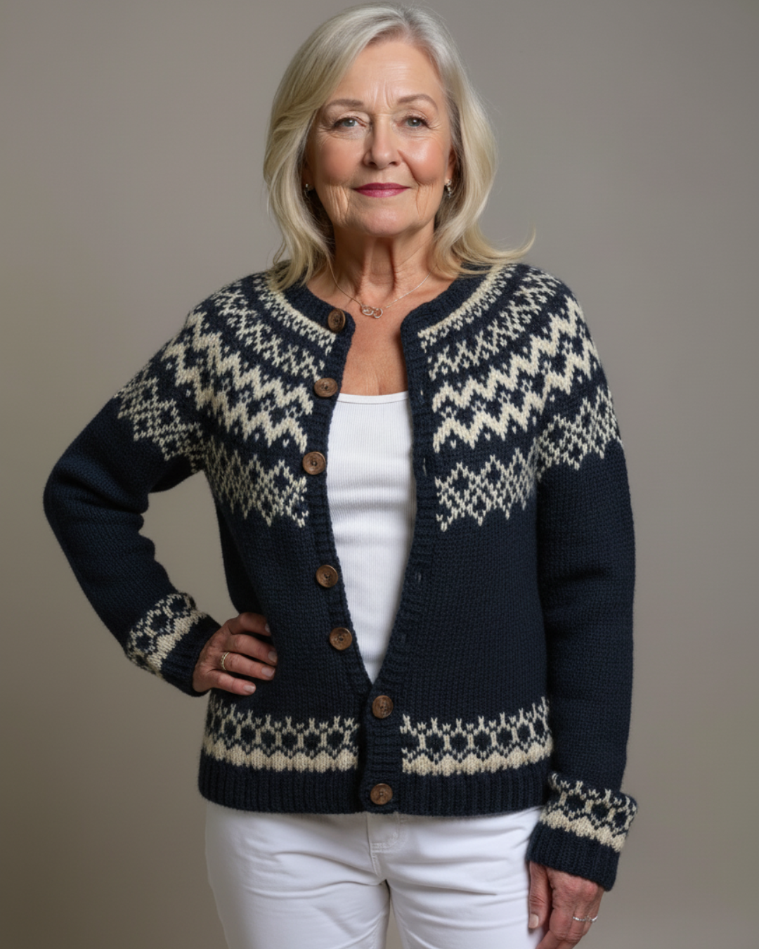 Hadley – Comfortable Vintage Cardigan