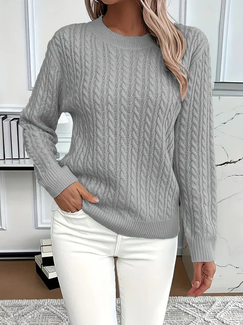 Zoe | Cable Knit Sweater
