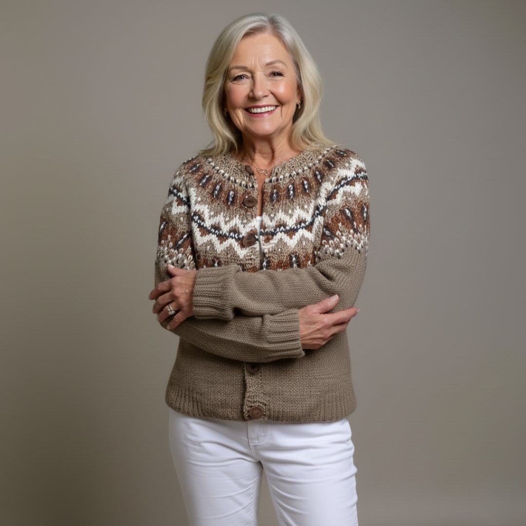 Adeline – Handcrafted Vintage Cardigan